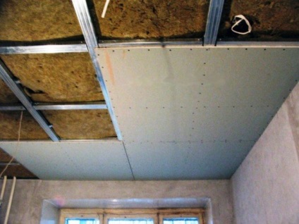 Facem izolarea fonică a tavanului cu mâinile noastre - materialele folosite, instrucțiunile cu ajutorul video și altele