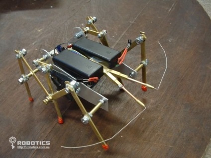 Diy lobsterbot - un robot simplu bazat pe amplificatorul lm386