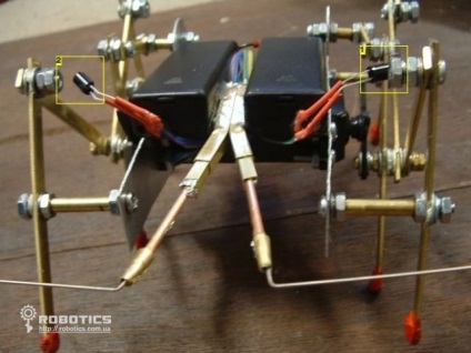 Diy lobsterbot - un robot simplu bazat pe amplificatorul lm386