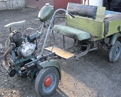 Motorok MTZ (traktor microtractor) teljesítmény jellemzők