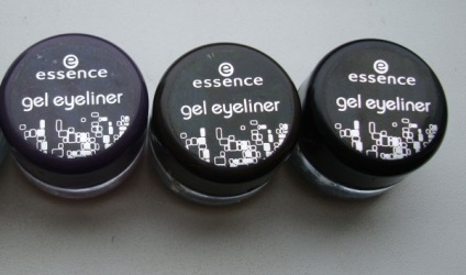 Essence gel eyeliner - №01mindnight in paris, №02 london baby, №03 berlin rocks, comentarii
