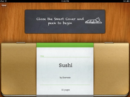 Evernote peek, aplicații pentru iphone și ipad din magazinul de aplicații