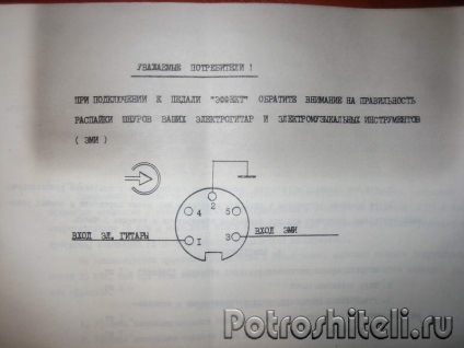 Chitare pedal - efect - (1981г.