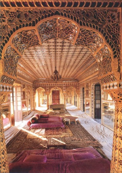 Stilul indian în interior - stil indian în interiorul momentelor importante și detalii mici - design