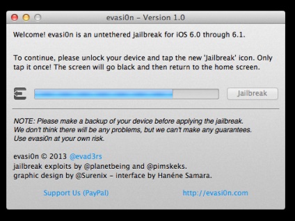 Instrucțiuni pentru jailbreak ios 6