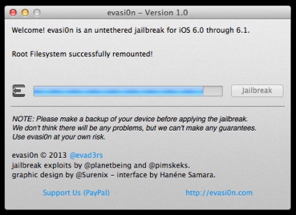 Instrucțiuni pentru jailbreak ios 6