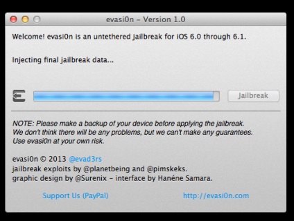 Instrucțiuni pentru jailbreak ios 6