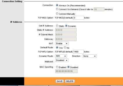 Instrucțiuni pentru configurarea modemului tp-link pe un megajet