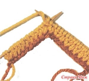 Cum să începeți frumos de tricotat un element de articole tricotate - Tricotat cu ace - Mame țară