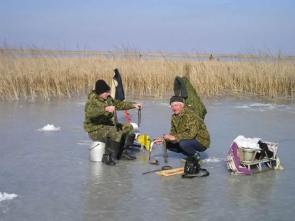 Как да ловят риба на устието на река Ейск