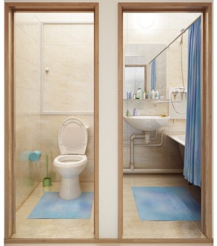 Cum puteți schimba cu ușurință baia standard, reamenajarea de baie în apartament, nu