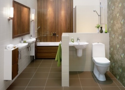 Hogyan lehet átalakítani a szokásos tisztálkodási problémák nélkül, átalakítás fürdőszoba a lakásban, nem