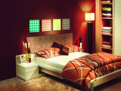 Cum de a decora un dormitor într-un interior stil indian