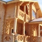 Cum să aplicați lemn în construirea unei case sau dând