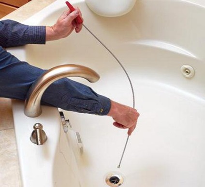 Cum să elimini un blocaj în baie la domiciliu
