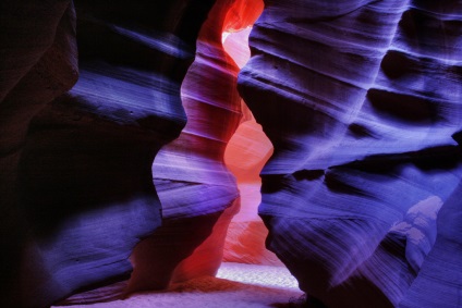 Antelope Canyon în Arizona, în Statele Unite
