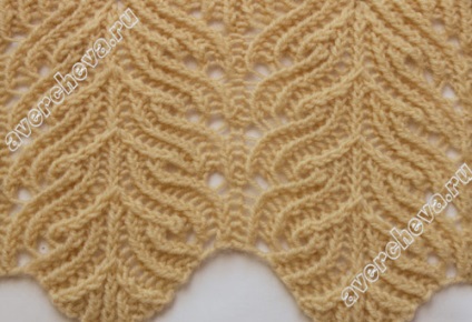 Rochie frumoasă tricotată cu miros - manual