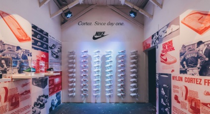 Adidași nike clasic cortez poveste retro model, Nike clasic cortez fotografie și descriere