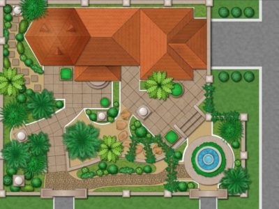 Designul landscaping al zonei suburbane