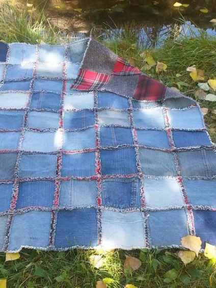 Patchwork cusut de la blugi pentru incepatori