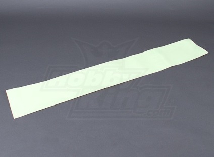 Pelicula auto-adezivă luminescentă (luminos în întuneric de lumina verde) - 1200mm x 200mm