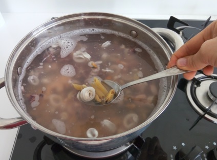 Macaroane cu fructe de mare