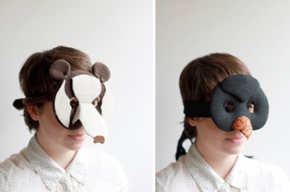 Állati maszkok saját kezével, maszkok gyerekek saját kezűleg