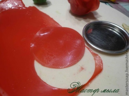 Mașină de săpun compozit roșu mac mac