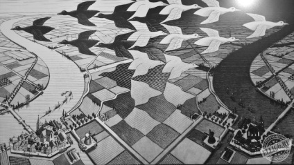 Maurits Escher, a mester optikai illúzió