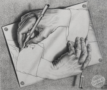 Maurits Escher, a mester optikai illúzió