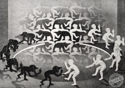 Maurits Escher, a mester optikai illúzió