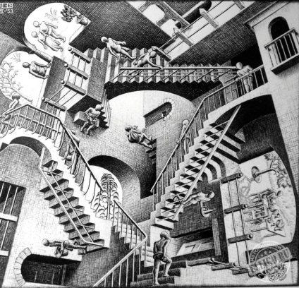 Maurits Escher, a mester optikai illúzió