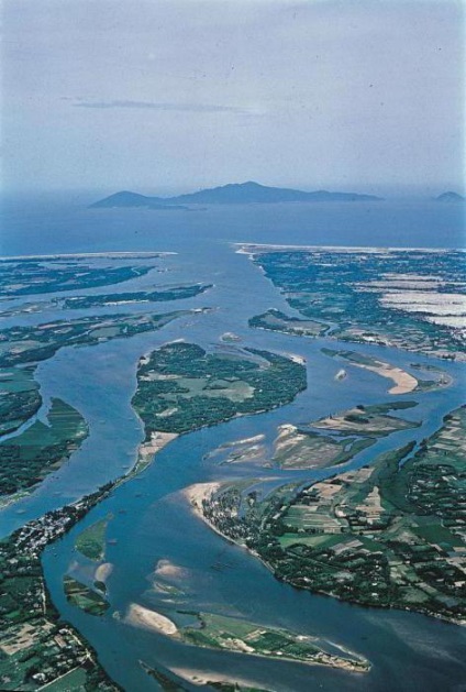 Mekong este un râu în Vietnam