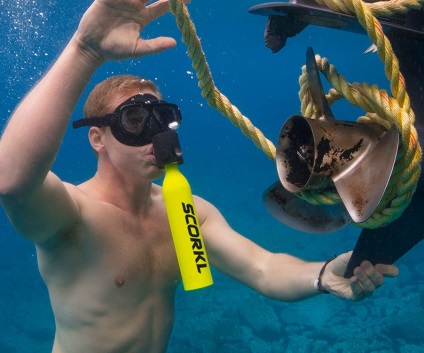 Mini-scorkl pentru scufundări - un înlocuitor tehnologic pentru scufundări greoaie