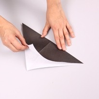 Mouse-ul volatil din hârtie - noi stăpânim tehnica origami