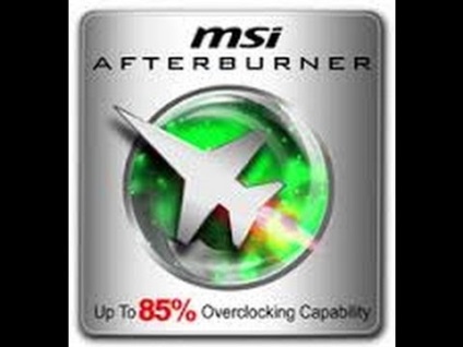 Msi afterburner cum să deblocați tensiunea de bază