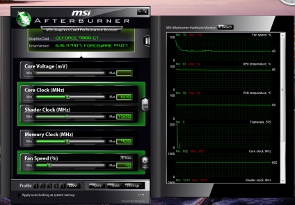 Msi afterburner cum să deblocați tensiunea de bază