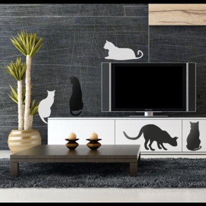 Postituri de pisici pentru decoratiuni interioare - blog