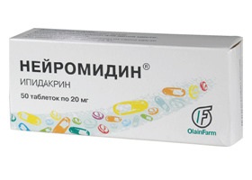 Neuromidina, aksamon ce medicamente, acțiune, dovezi, n