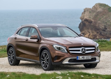 Új Mercedes-gla 2014 2015, videó, fotók, árak jellemzők Mercedes GLA vélemények az autótulajdonosok