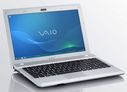 Notebook felülvizsgálata Sony Vaio ya