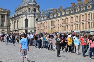Raportați o excursie la Versailles, călătorie independentă