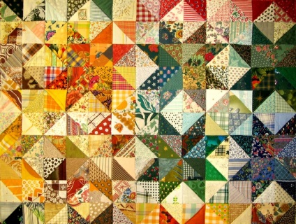 Patchwork mozaic, ușor, pentru începători, pasi frumos, modele, modele, pătură