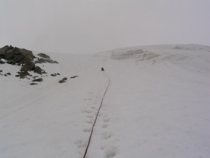 Mișcarea pe zăpadă în munți, secțiunea de alpinism Kryvbasalp