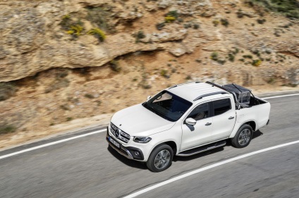 Pick-up Mercedes-Benz X-class din 2017 - fotografie, specificații