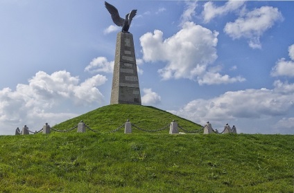 În locurile de luptă Borodino