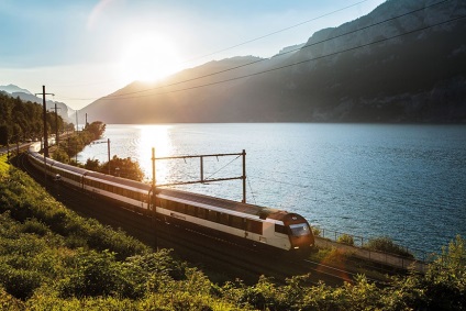 Călătorește în Elveția cu trenul, rambler