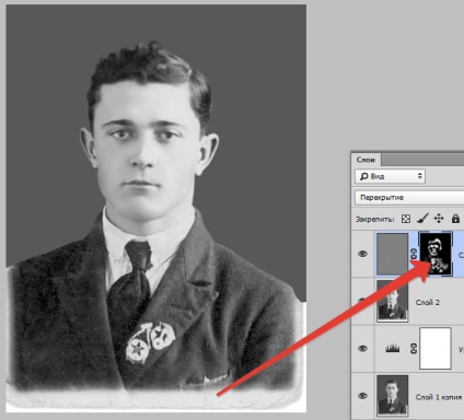 Restaurarea fotografiilor vechi în Photoshop