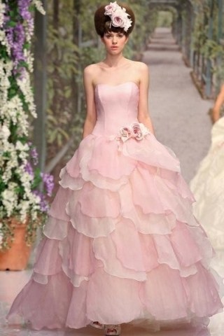 Pink esküvői ruha, ls