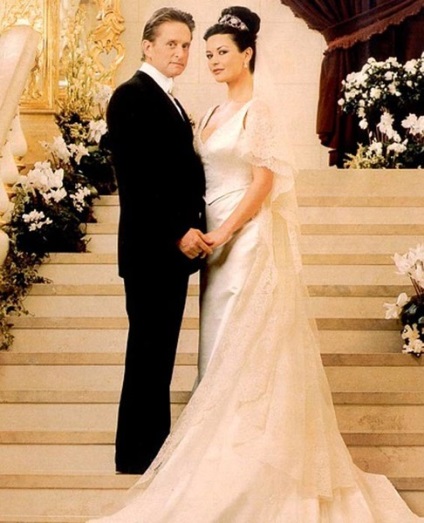 Cele mai luxoase și mai scumpe rochii de mireasă, Michael Douglas și Catherine Zeta Jones, fotografia 19